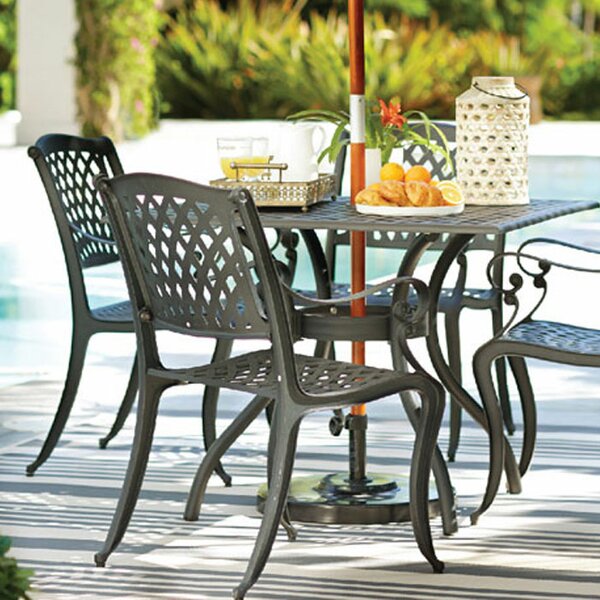 Steel best sale patio set